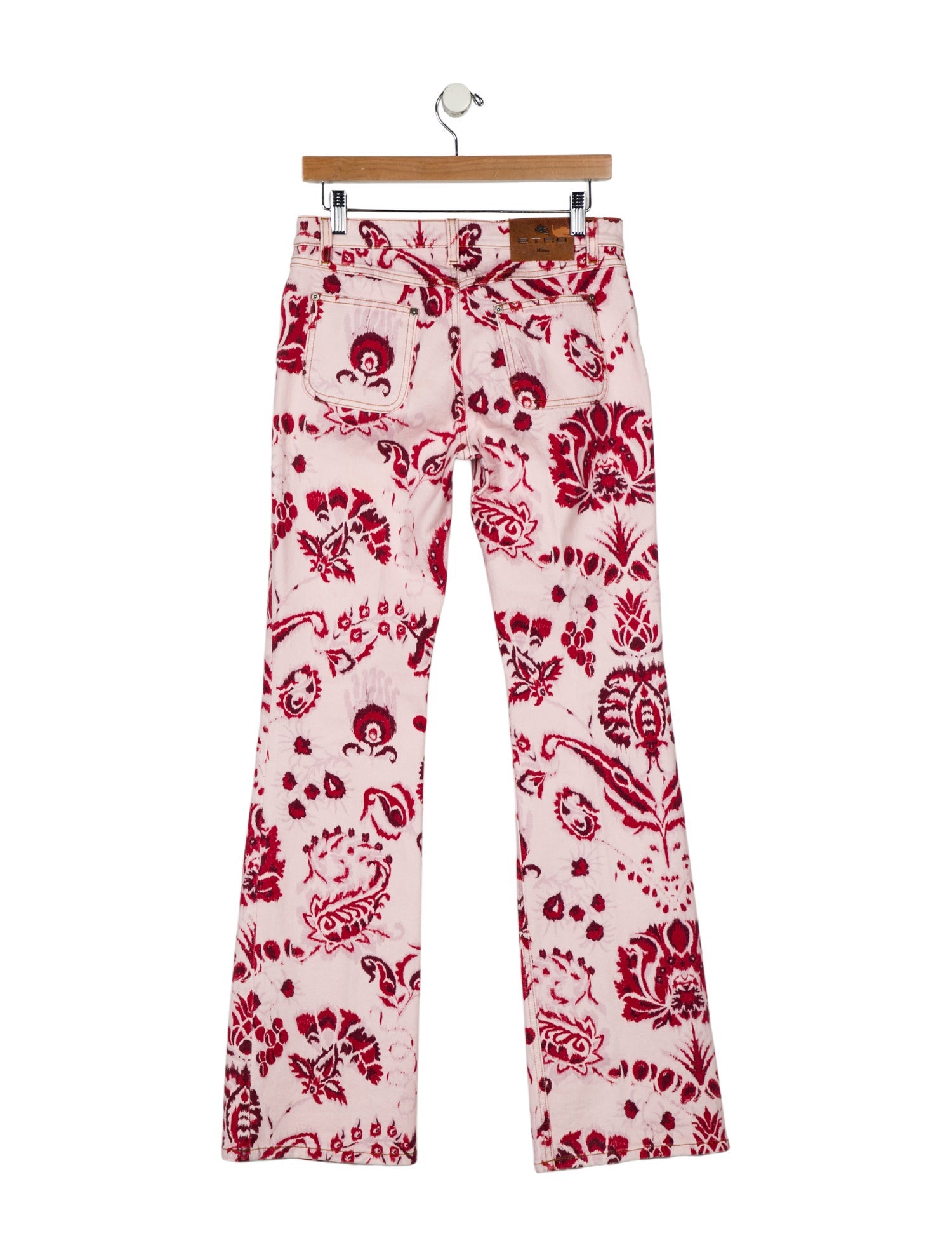 Etro Mid-Rise Straight Leg Jeans